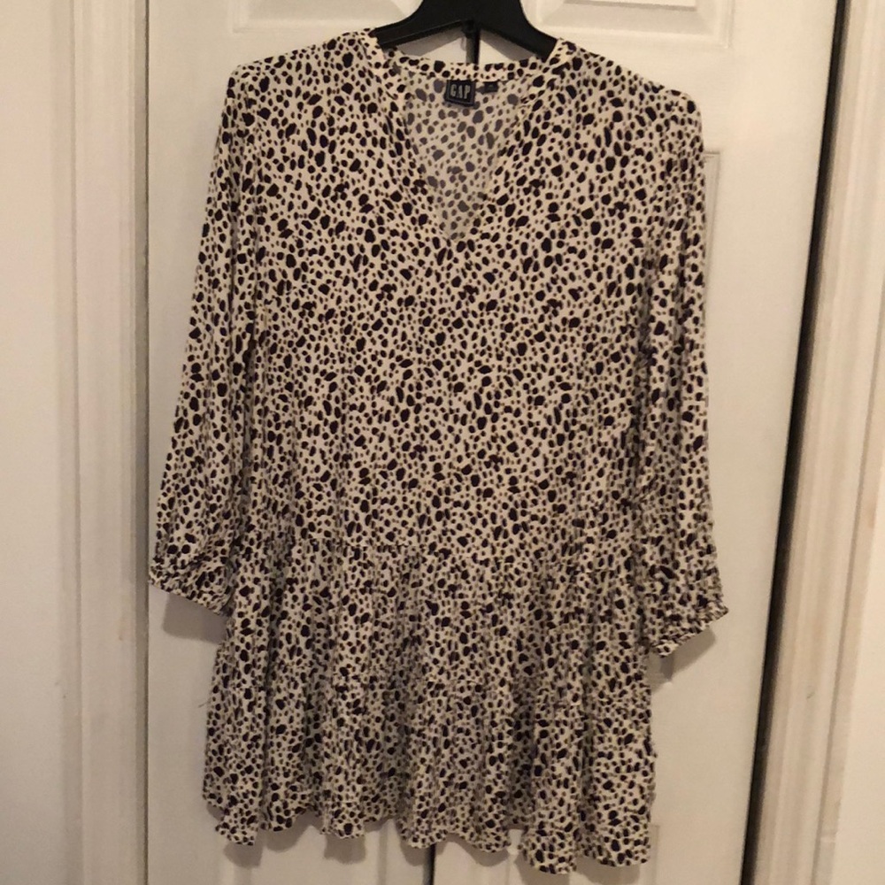 Babydoll animal print dress
